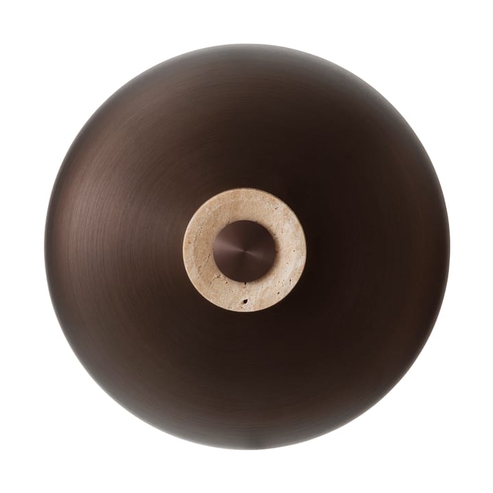 Reverse vegglampe fast installasjon - Bronzed aluminium - Audo Copenhagen