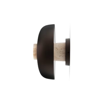 Reverse vegglampe fast installasjon - Bronzed aluminium - Audo Copenhagen
