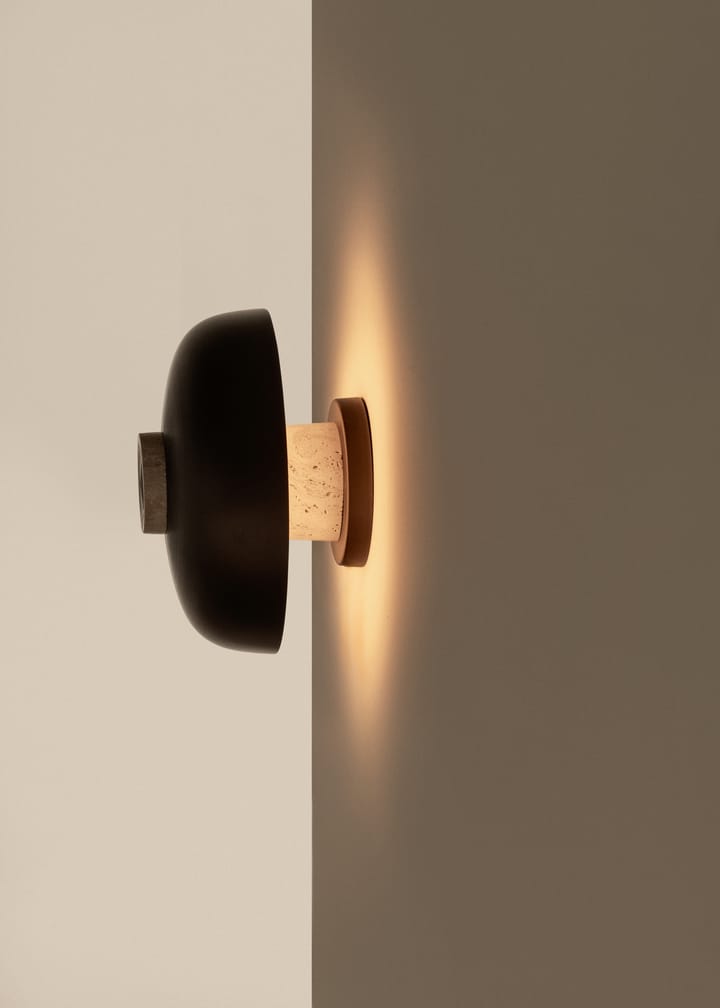 Reverse vegglampe fast installasjon, Bronzed aluminium Audo Copenhagen