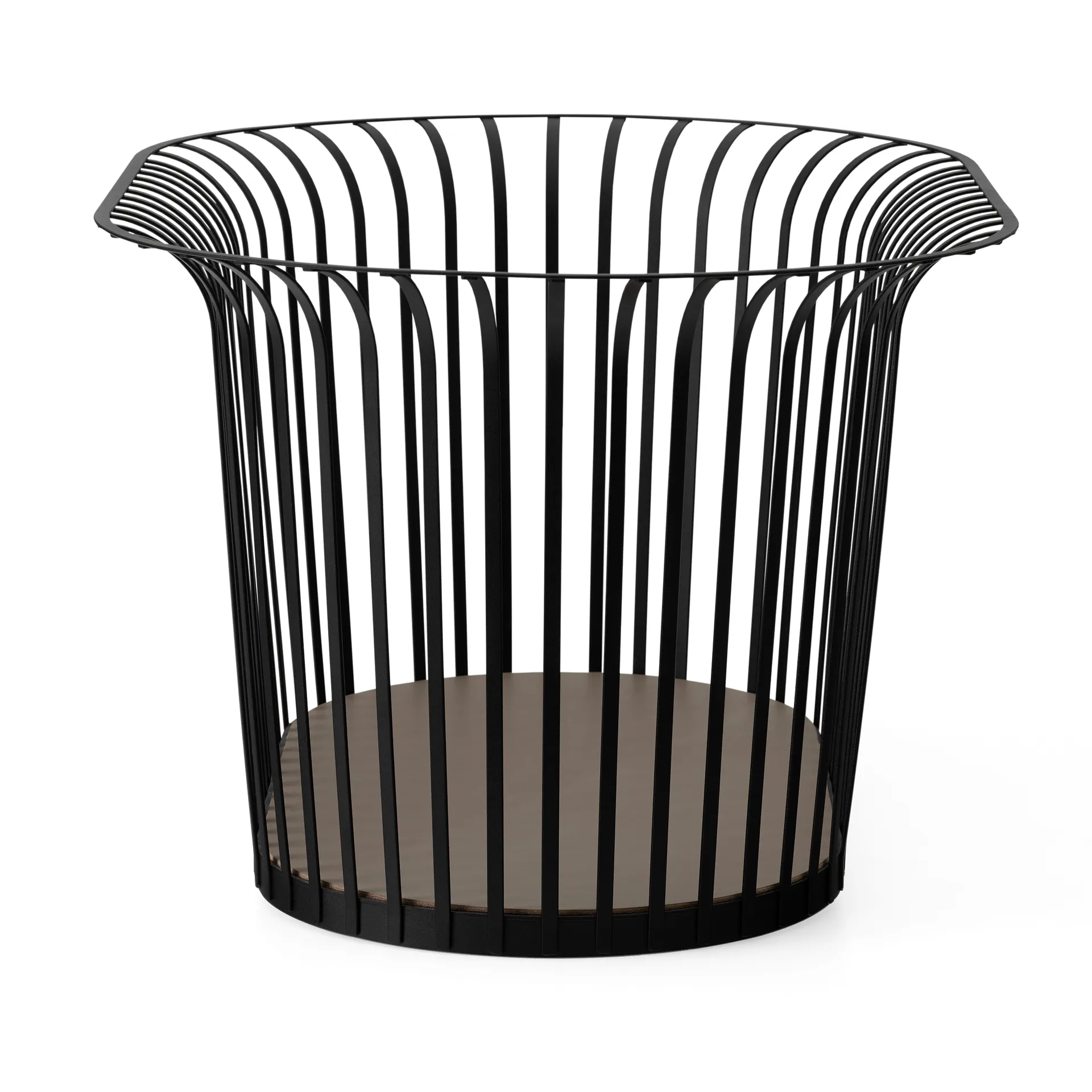 Ribbon kurv, Svart Audo Copenhagen