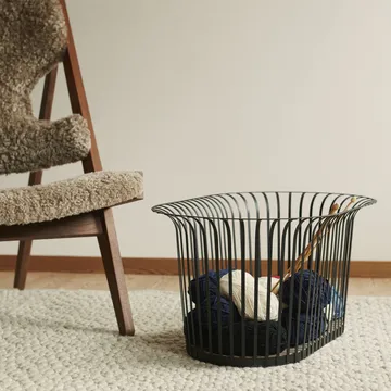 Ribbon kurv - Svart - Audo Copenhagen