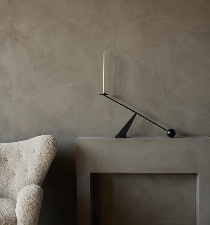 Spire lys 38 cm 6-pakning, Ivory Audo Copenhagen