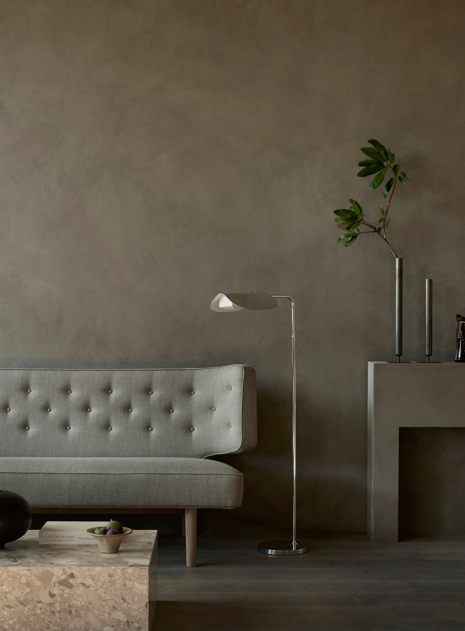 Stance vase 50 cm, Bronzed brass Audo Copenhagen