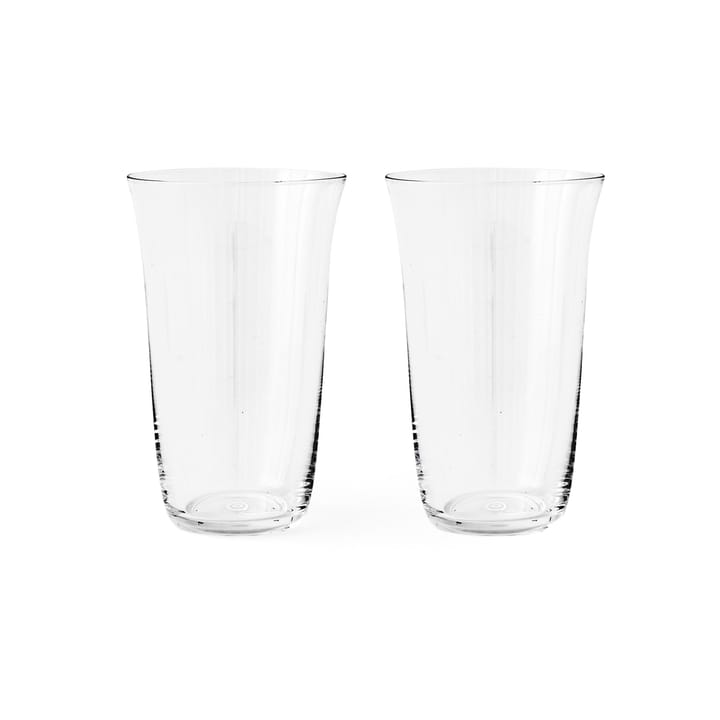 Strandgade drikkeglass 13,7 cm 2-pakning, Klar Audo Copenhagen