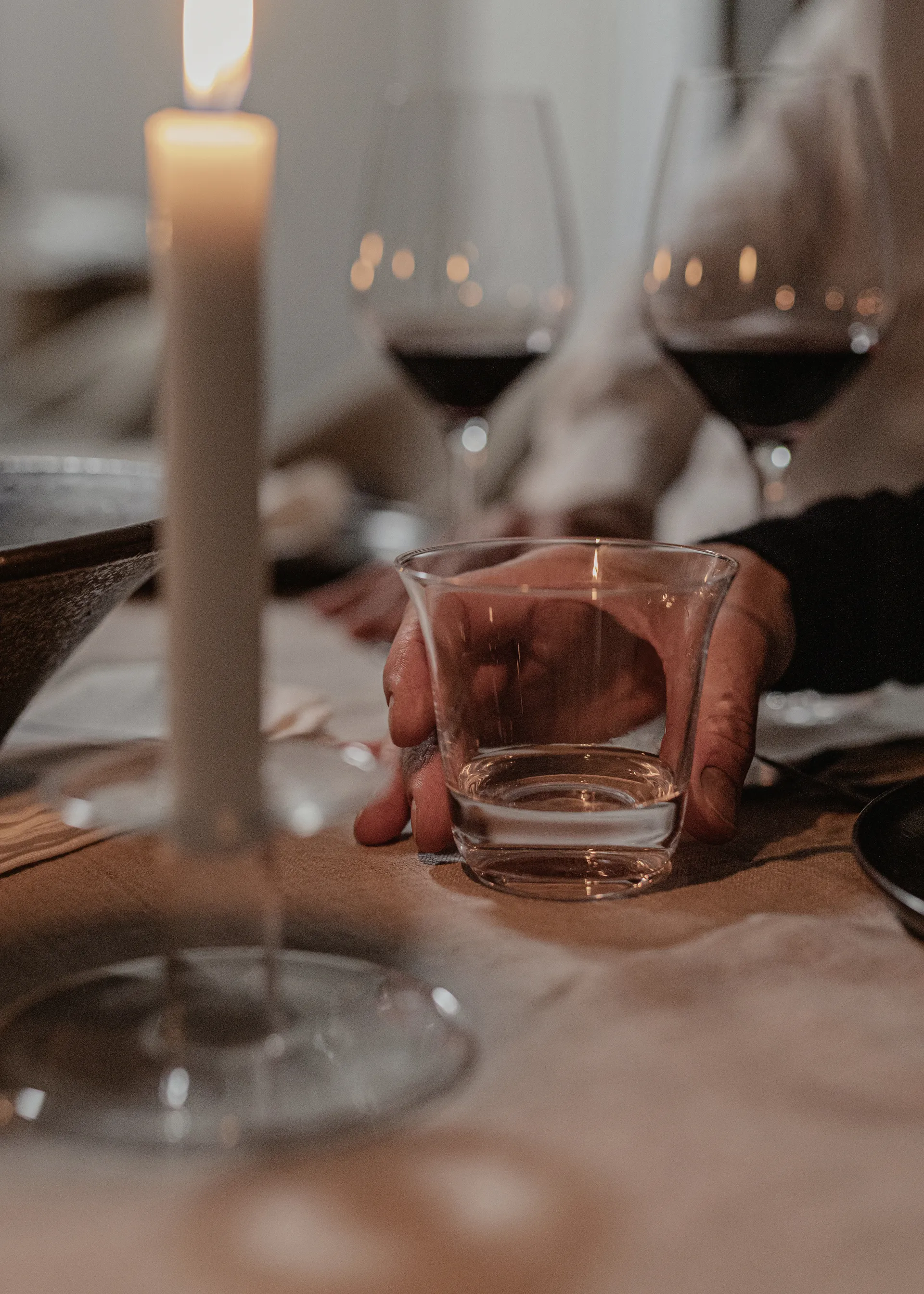 Strandgade drikkeglass 8,6 cm 2-pakning, Klar Audo Copenhagen