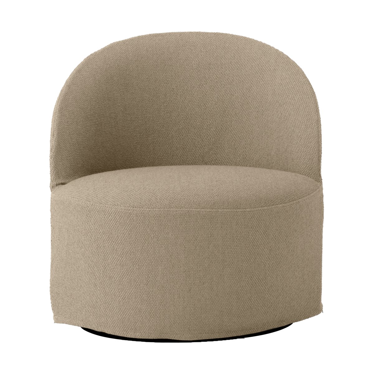 Audo Copenhagen Tearoom Lounge Chair Swivel Logan 02 Sand