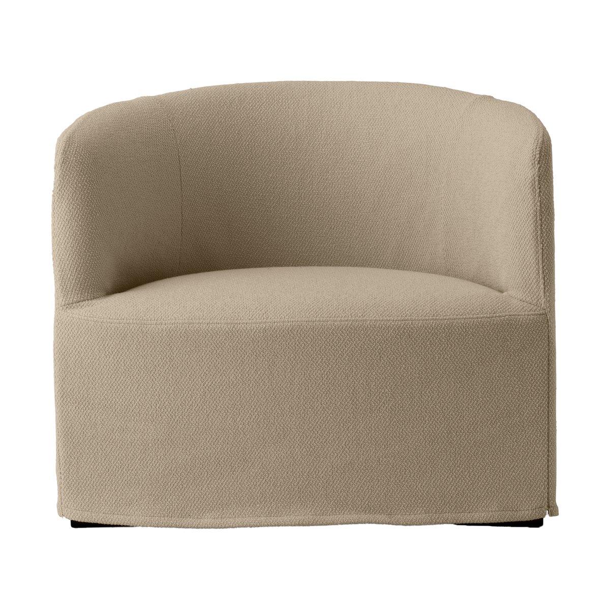 Audo Copenhagen Tearoom Lounge lenestol Logan 02 Sand