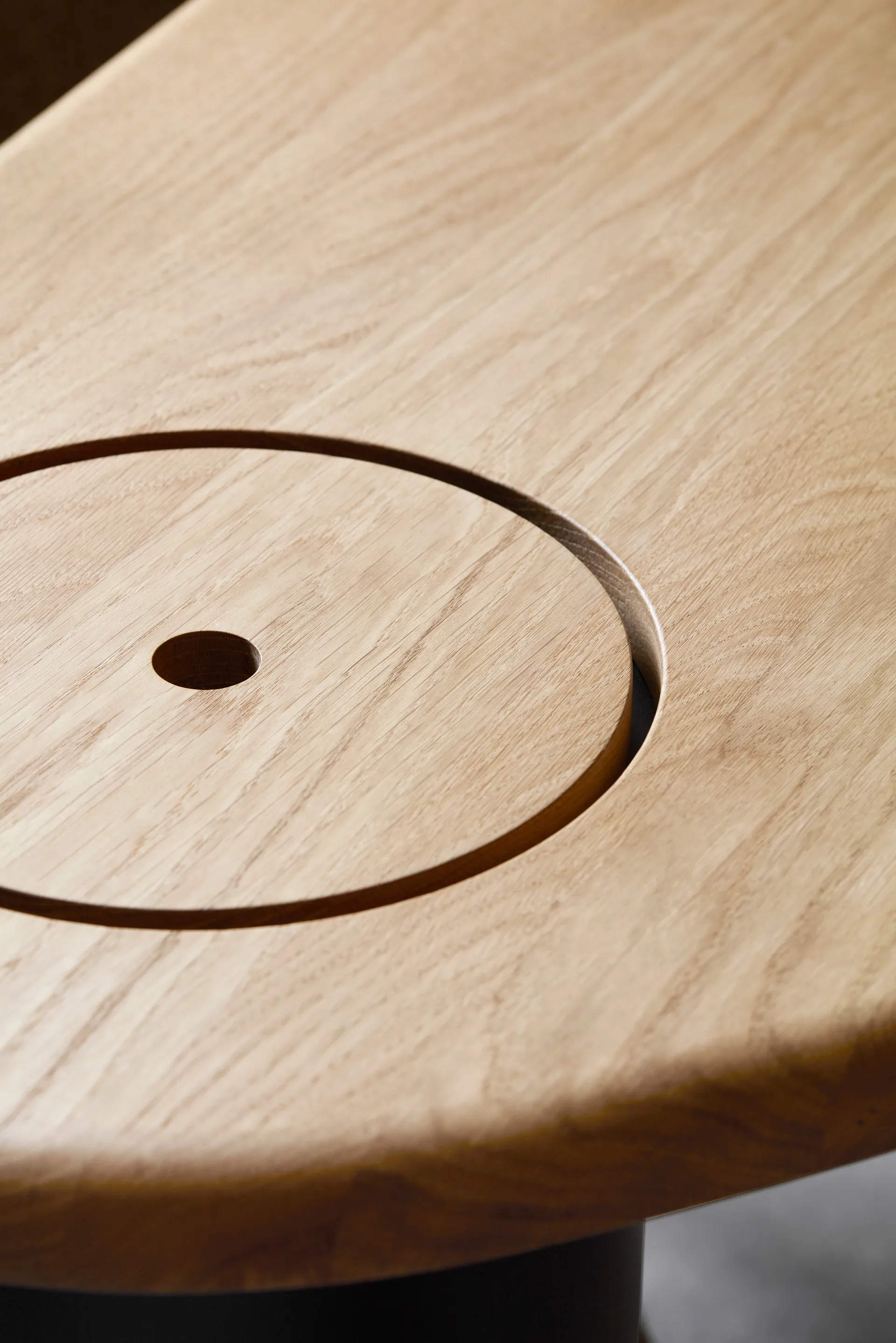 The Eclipse Eesk skrivebord, Natural Oak Audo Copenhagen