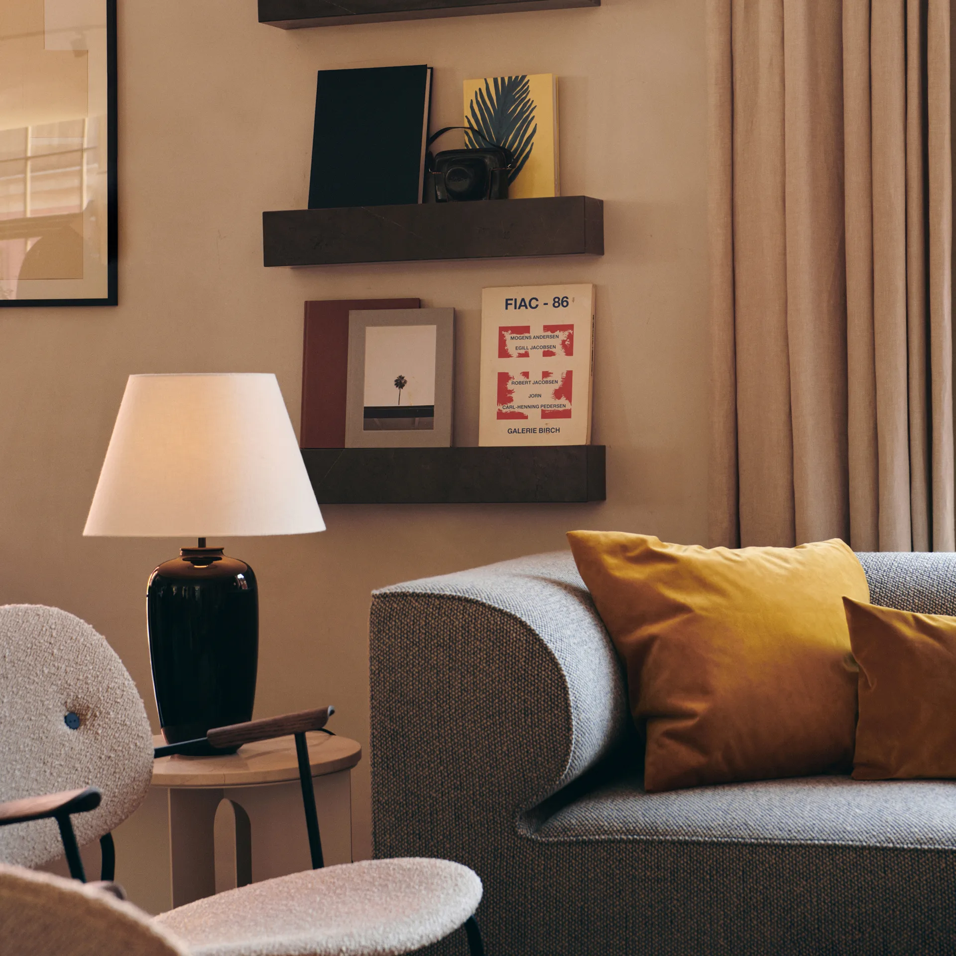 Torso bordlampe 57 cm, Svart Audo Copenhagen