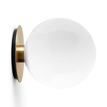 TR bord/vegglampe messing - Blankt opalglass - Audo Copenhagen
