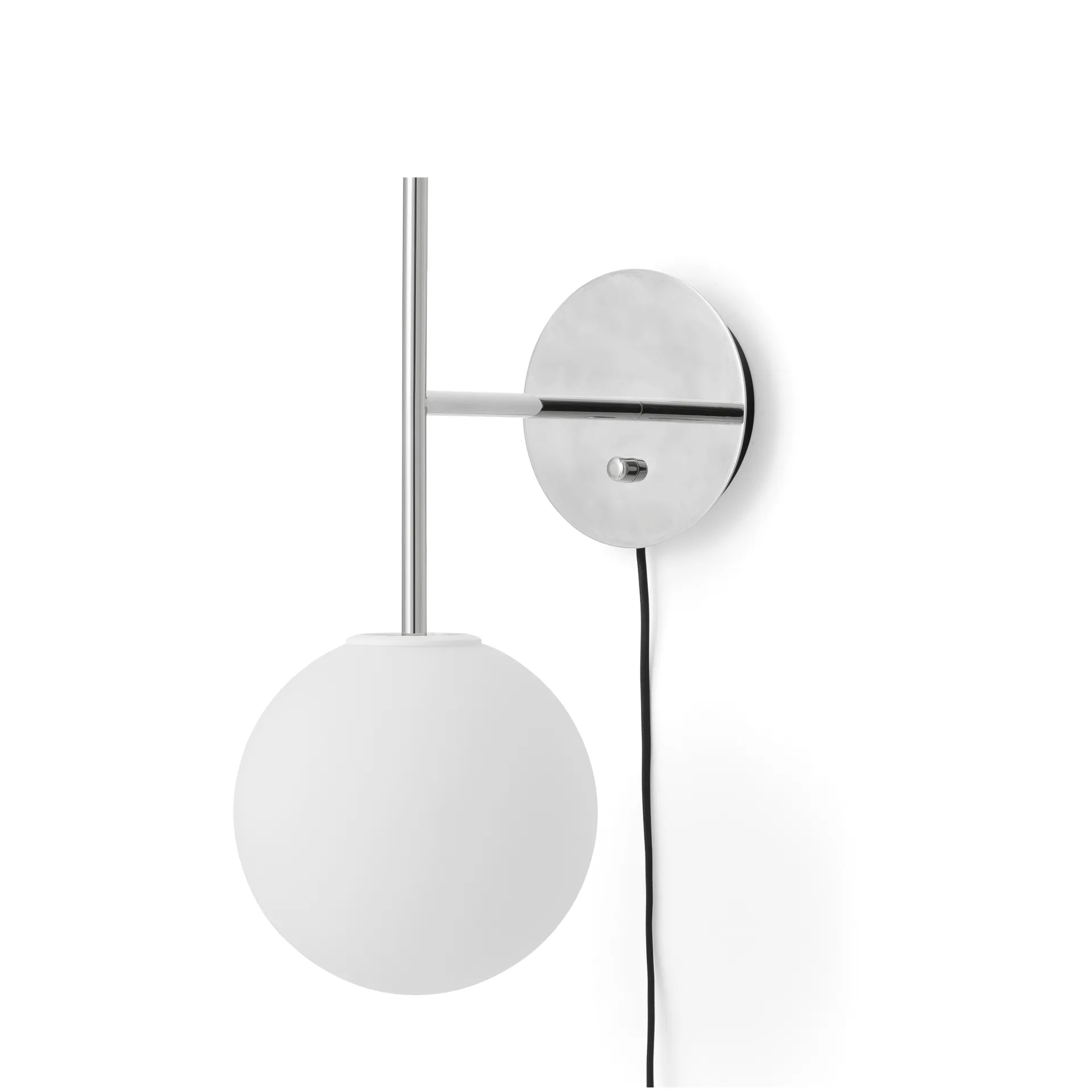 TR Bulb Suspended vegglampe, Polished steel Audo Copenhagen
