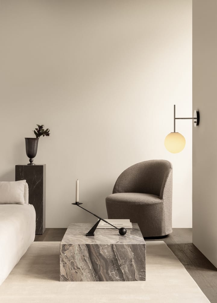 TR Bulb Suspended vegglampe, Polished steel Audo Copenhagen