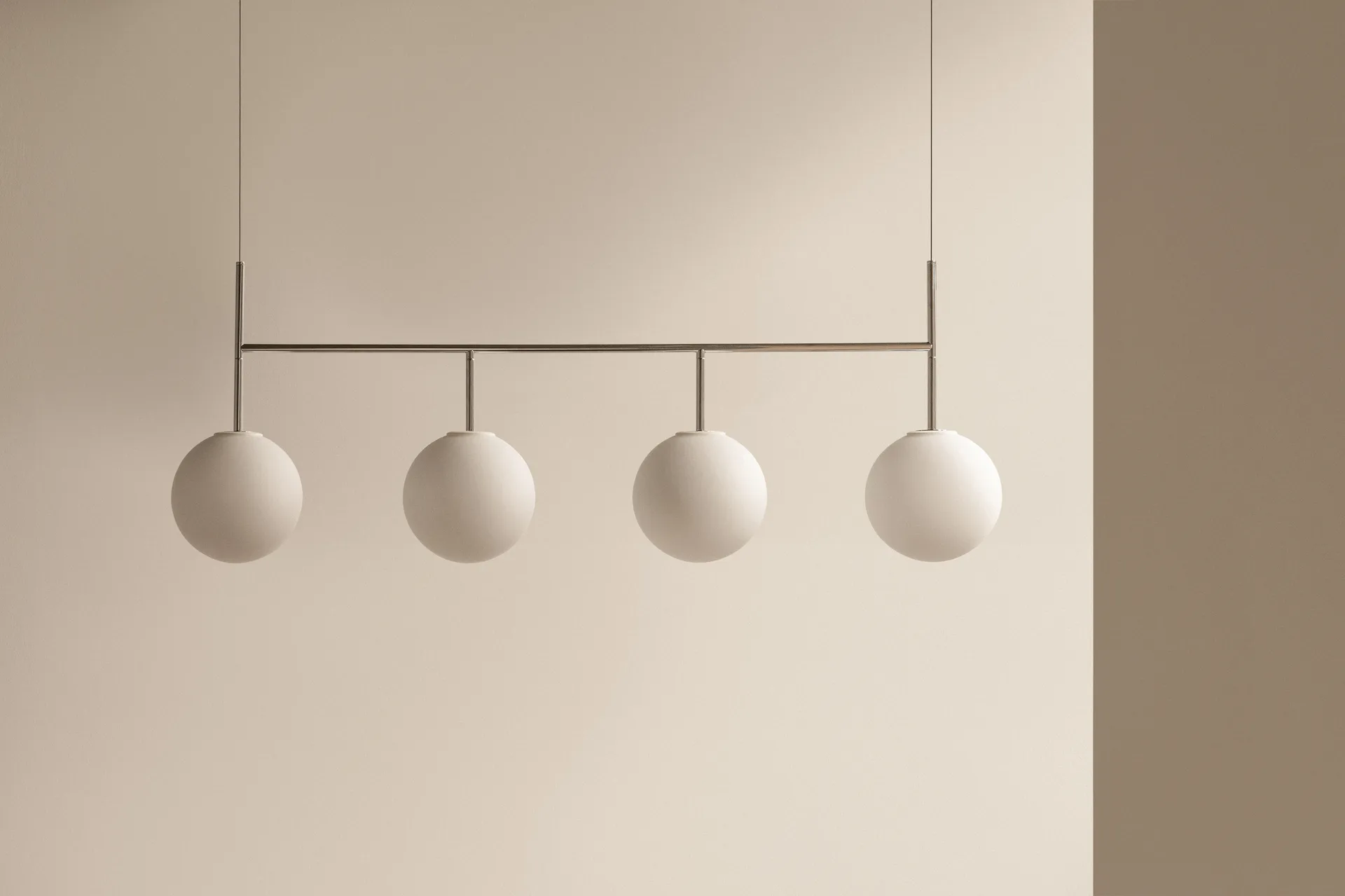 TR rail taklampe, Polished steel Audo Copenhagen