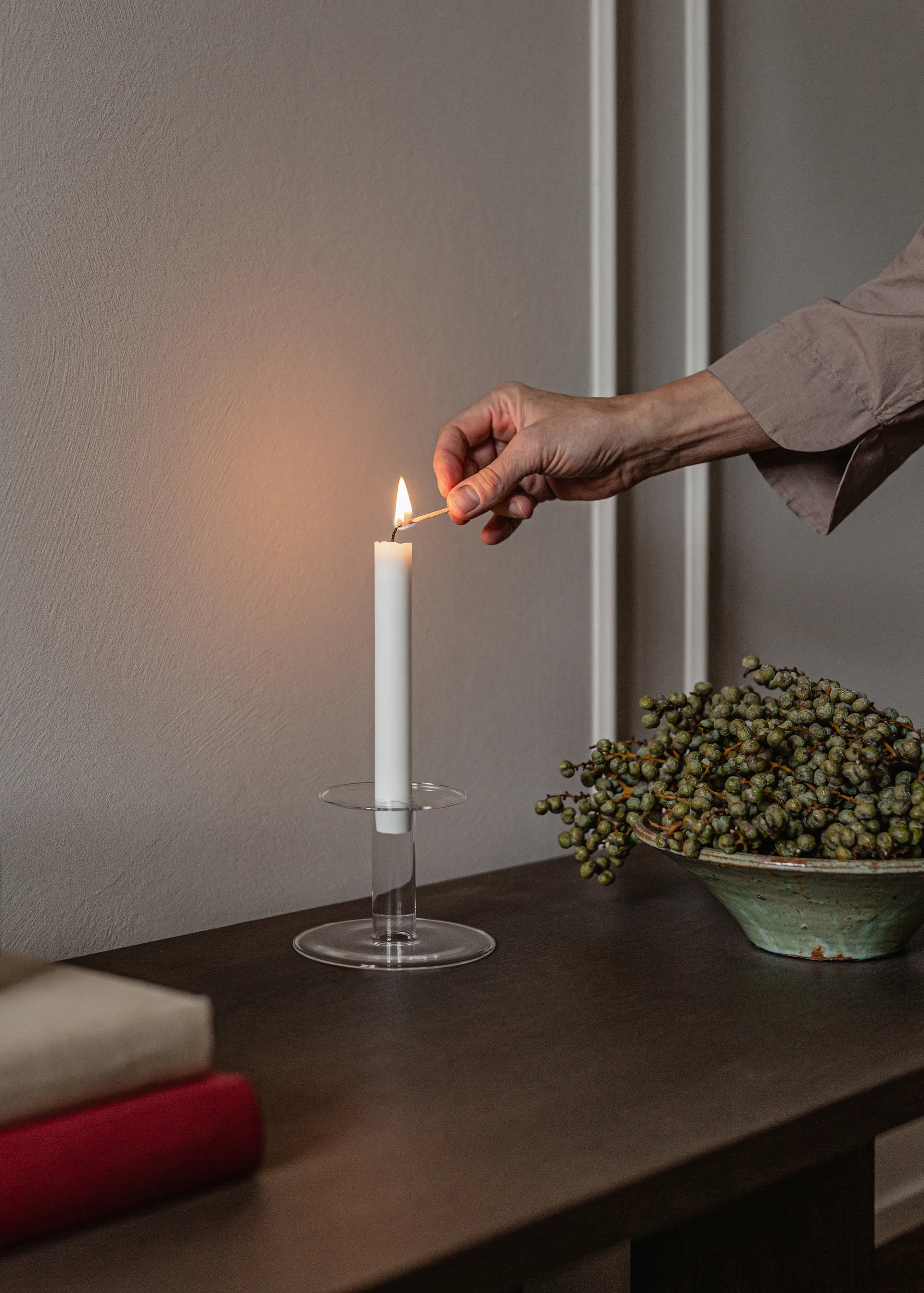 Triptych skål Ø 22,5 cm, Coral blue Audo Copenhagen