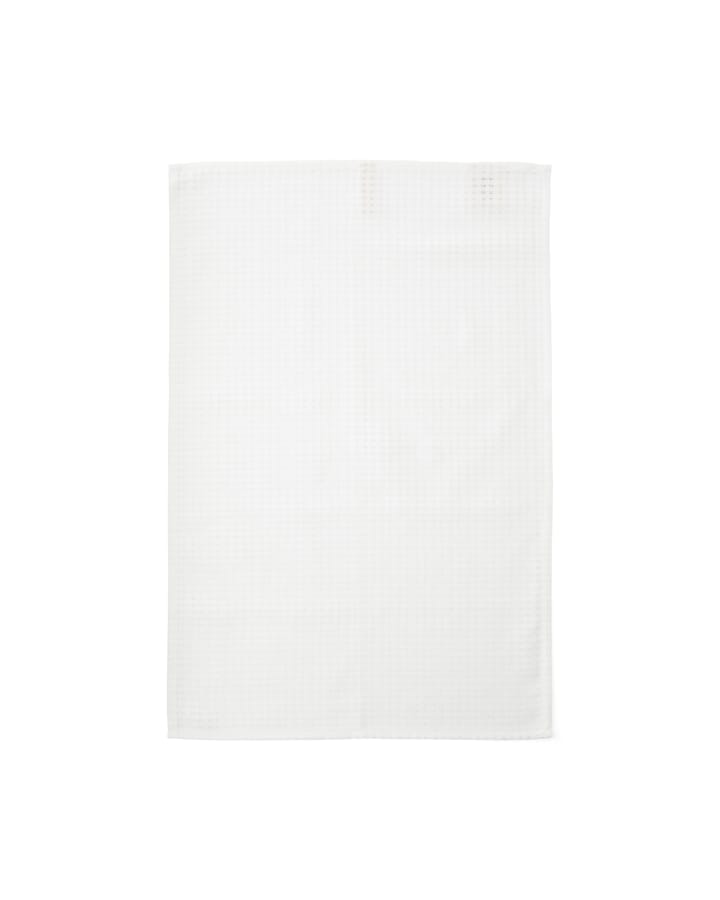 Troides kjøkkenhåndkle 40 x 67 cm 2-pakning - Burnt sienna-white - Audo Copenhagen