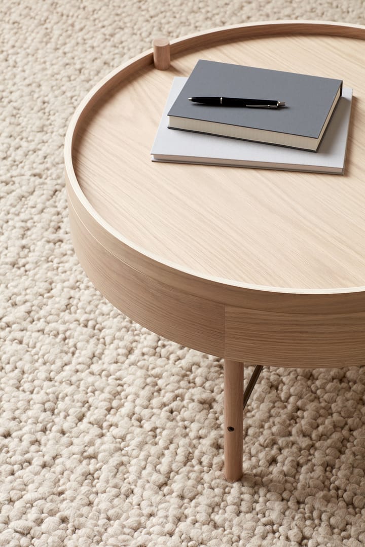 Turning table, naturlik eik-krom Audo Copenhagen
