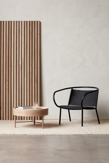 Turning table - naturlik eik-krom - Audo Copenhagen