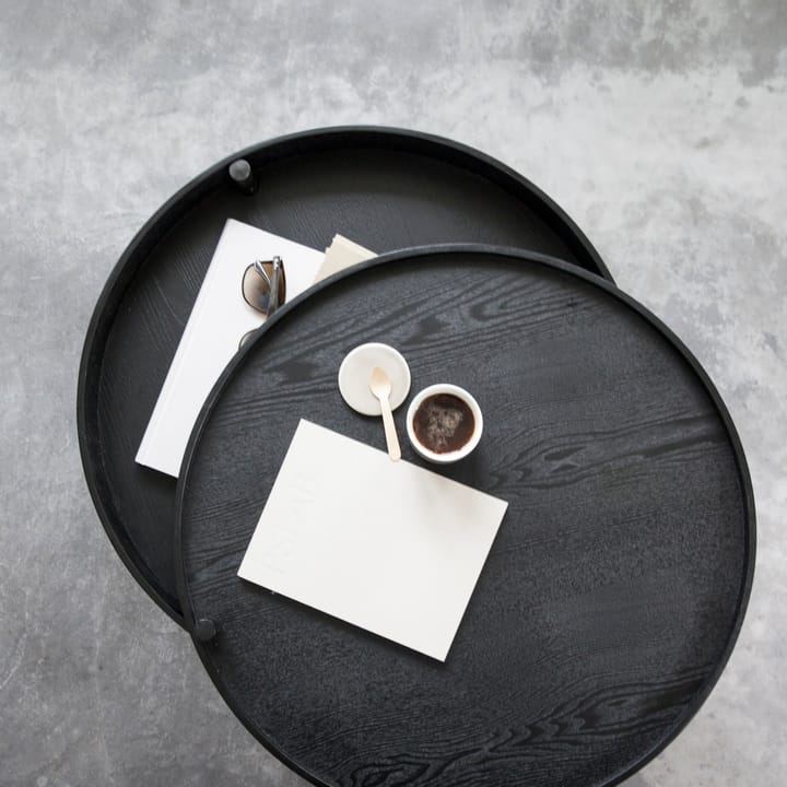 Turning table, svartbeiset ask-messing Audo Copenhagen