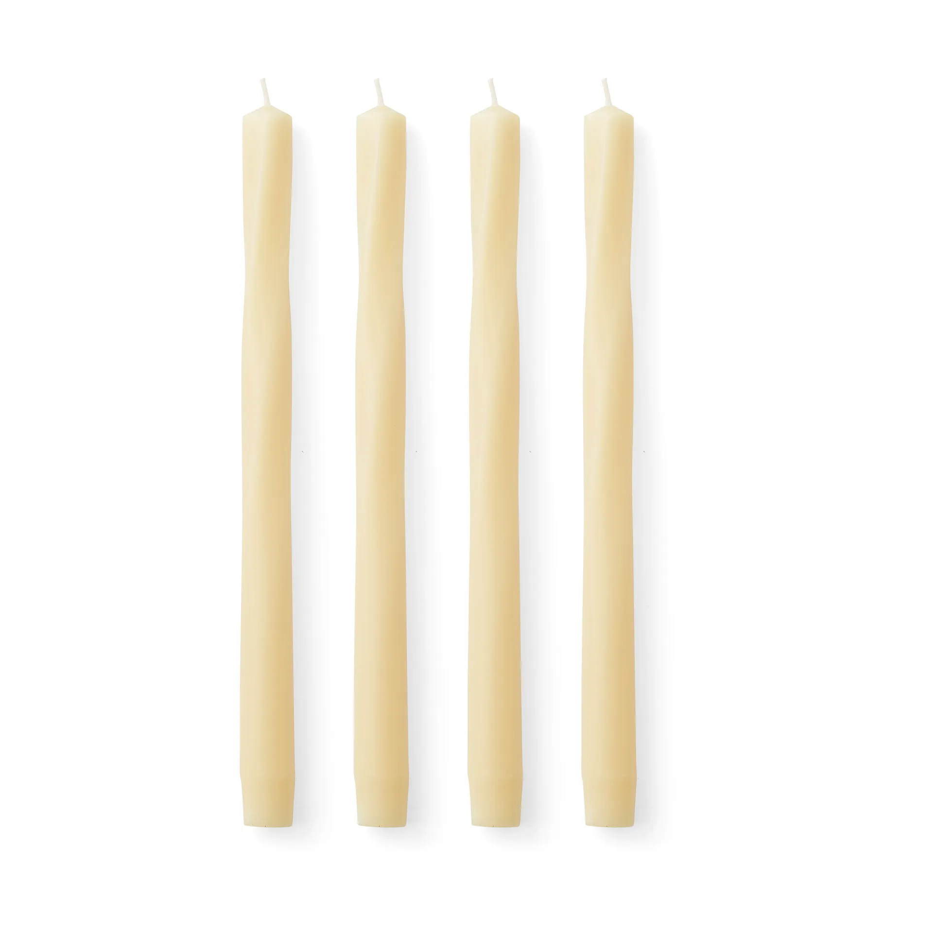 Twist lys 30 cm 4-pakning, Ivory Audo Copenhagen