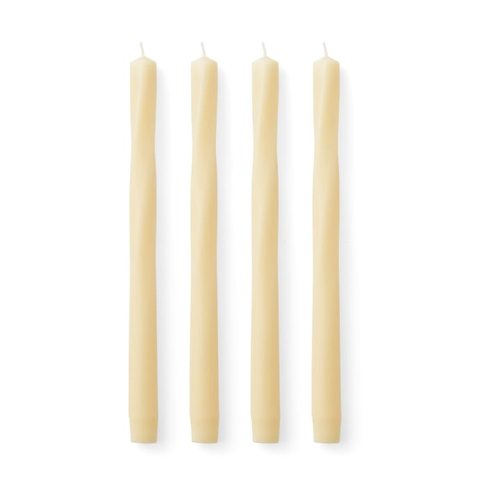 Twist lys 30 cm 4-pakning - Ivory - Audo Copenhagen