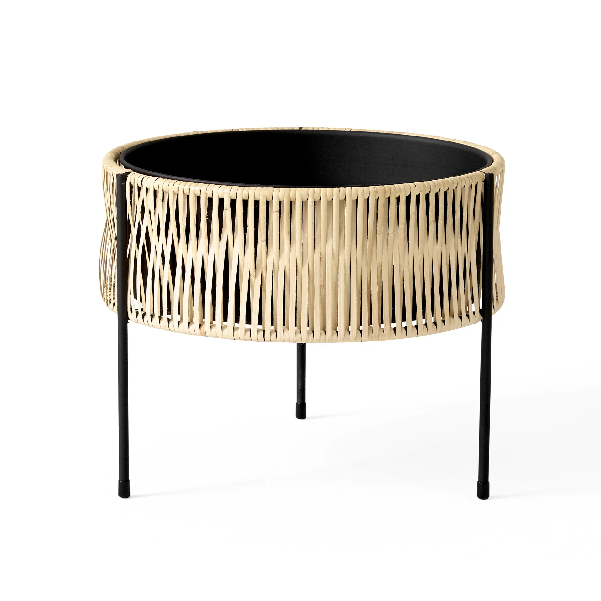 Umanoff planter blomsterboks rotting-stål, h32,5 cm Ø41 cm Audo Copenhagen