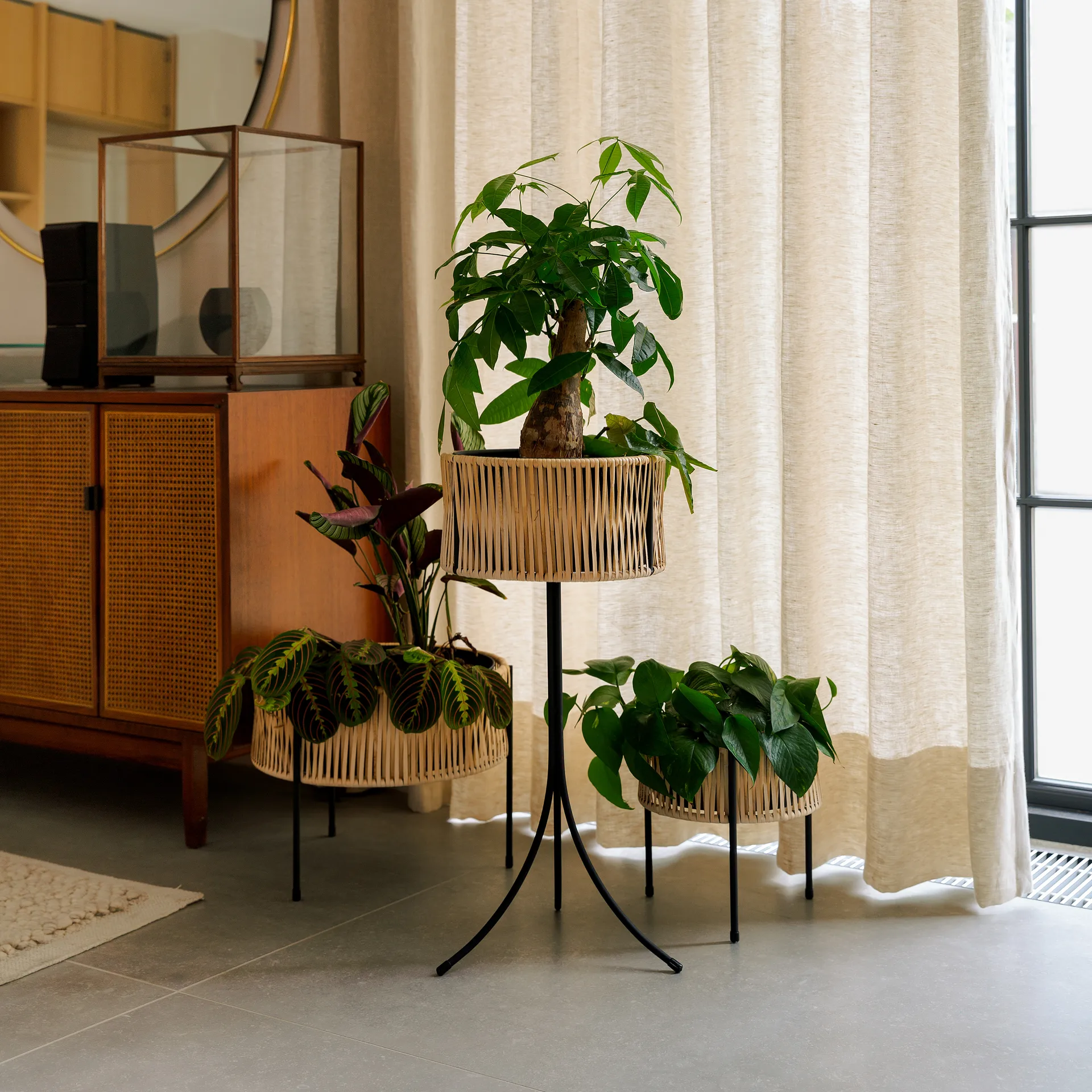 Umanoff planter blomsterboks rotting-stål, h32,5 cm Ø41 cm Audo Copenhagen