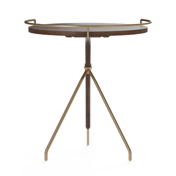 Umanoff sidebord valnøtt-polert messing - 45 cm - Audo Copenhagen