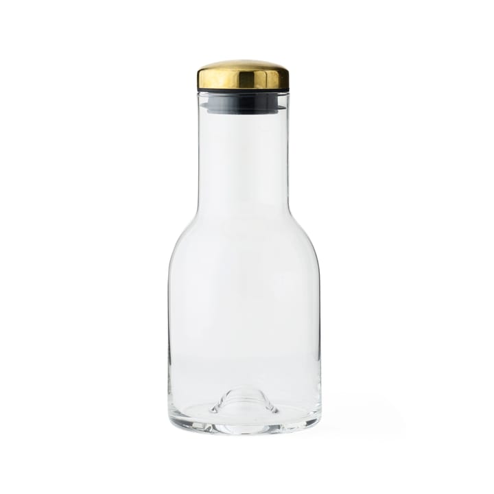 Water Bottle karaffel - glass-messing - Audo Copenhagen