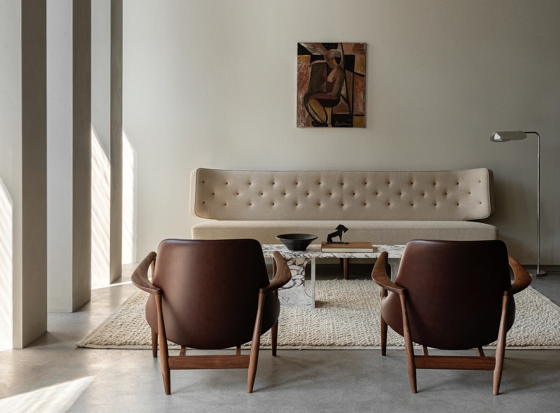 Wing stålampe 84 cm, Aluminium  Audo Copenhagen