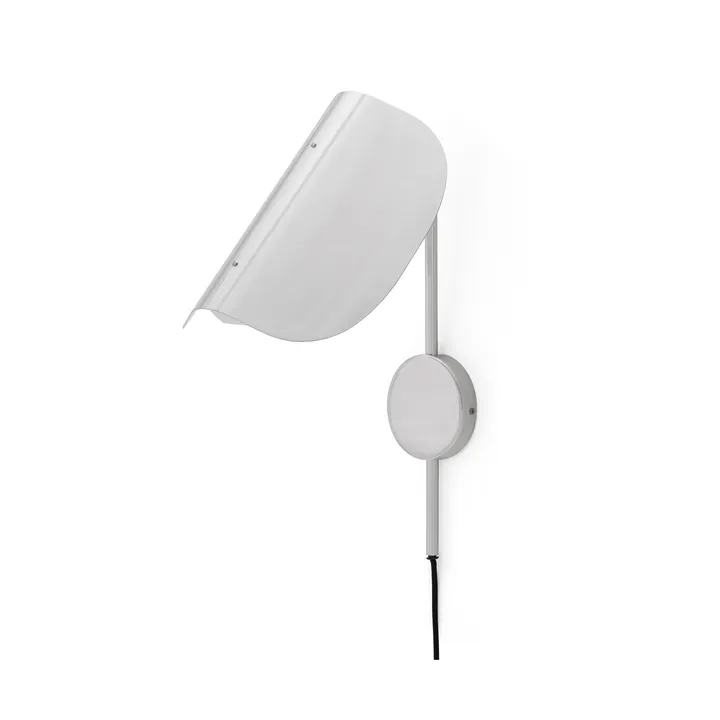 Wing vegglampe - Polert aluminium, 47 cm - Audo Copenhagen