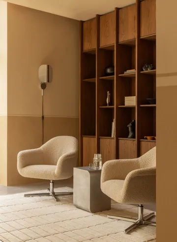 Wing vegglampe - Polert aluminium, 47 cm - Audo Copenhagen