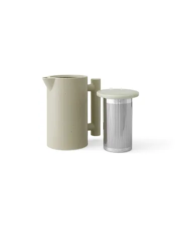 Yana kaffekanne 1 liter - Grey glazed - Audo Copenhagen