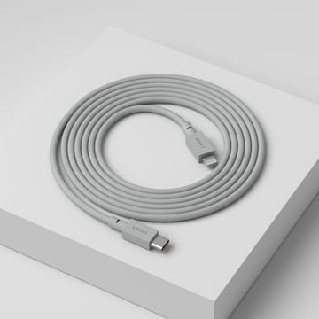 Cable 1 USB C til Lightning ladekabel 2m - Gotland Gray - Avolt