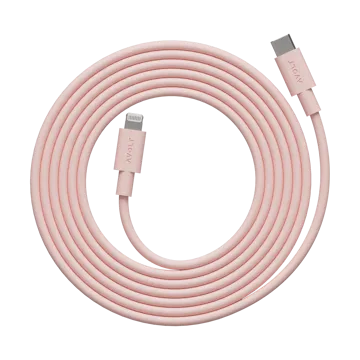 Cable 1 USB C til Lightning ladekabel 2m - New Pink - Avolt