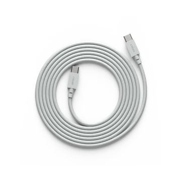 Cable 1 USB-C til USB-C ladekabel 2 m - Gotland gray - Avolt