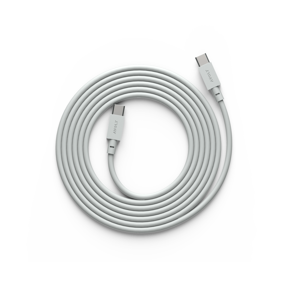 Avolt Cable 1 USB-C til USB-C ladekabel 2 m Gotland gray