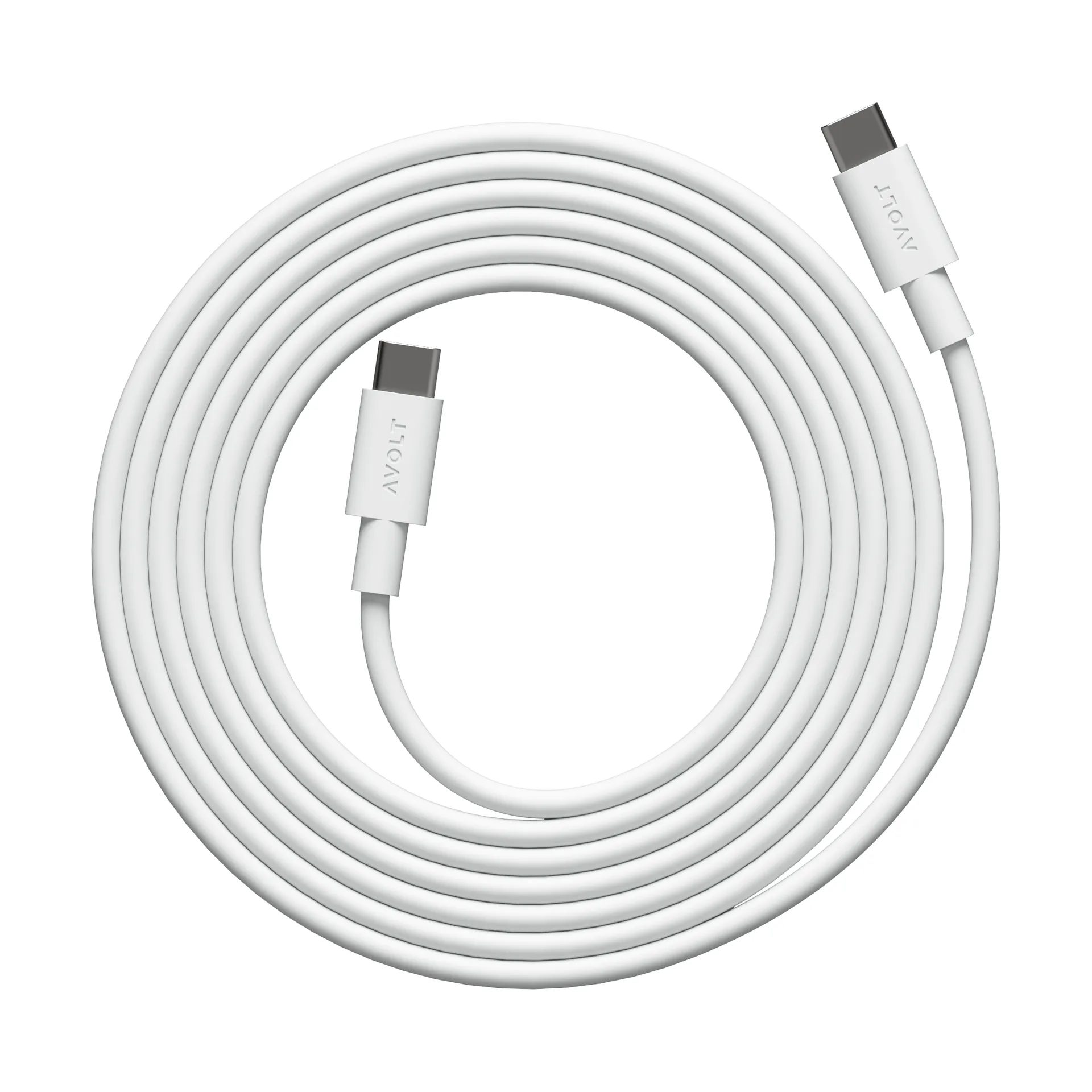 Cable 1 USB-C til USB-C ladekabel 2 m, White Martinelli Luce Edition Avolt