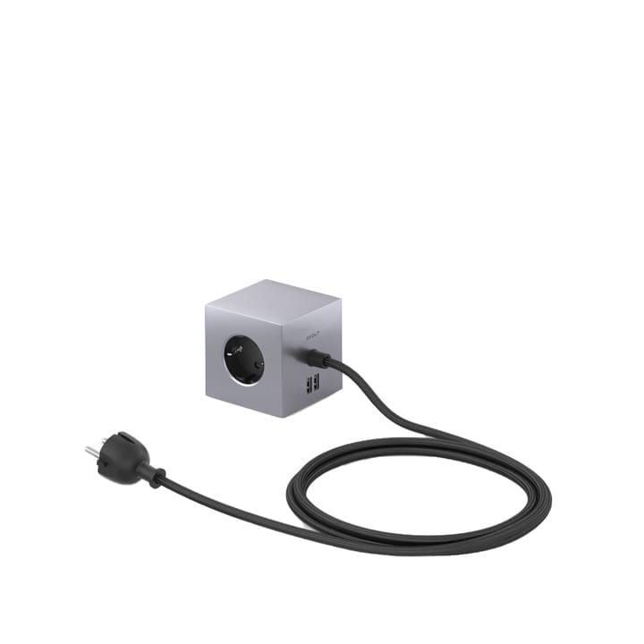 Square 1 grenuttak - aluminium - Avolt