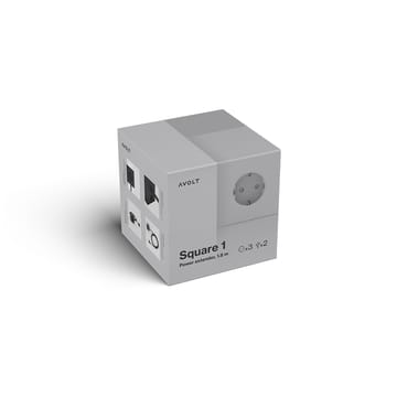 Square 1 grenuttak - gotland grey - Avolt