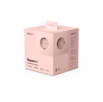 Square 1 grenuttak USB-C 30W 1,8 m - New Pink - Avolt