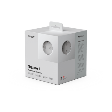 Square 1 grenuttak USB-C 30W 3 m - Gotland Gray - Avolt