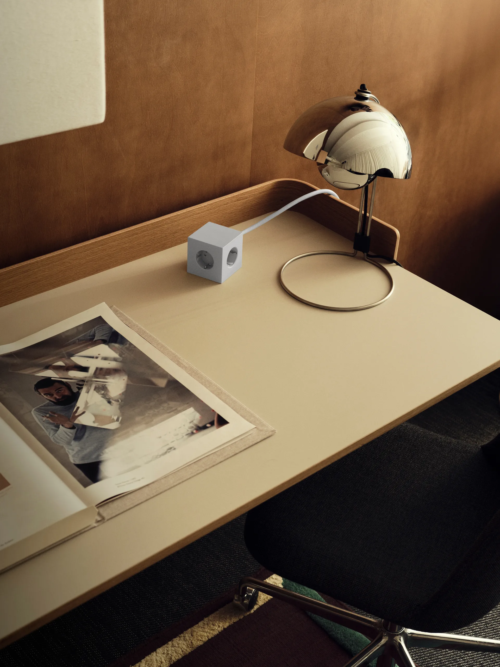 Square 1 grenuttak USB-C 30W 3 m, Gotland Gray Avolt