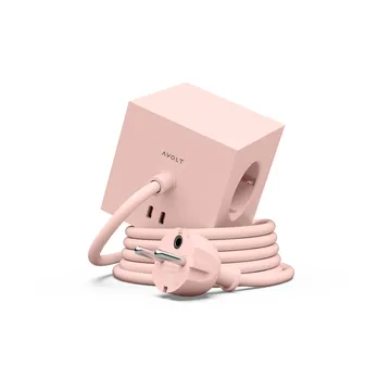 Square 1 grenuttak USB-C 30W 3 m - New Pink - Avolt