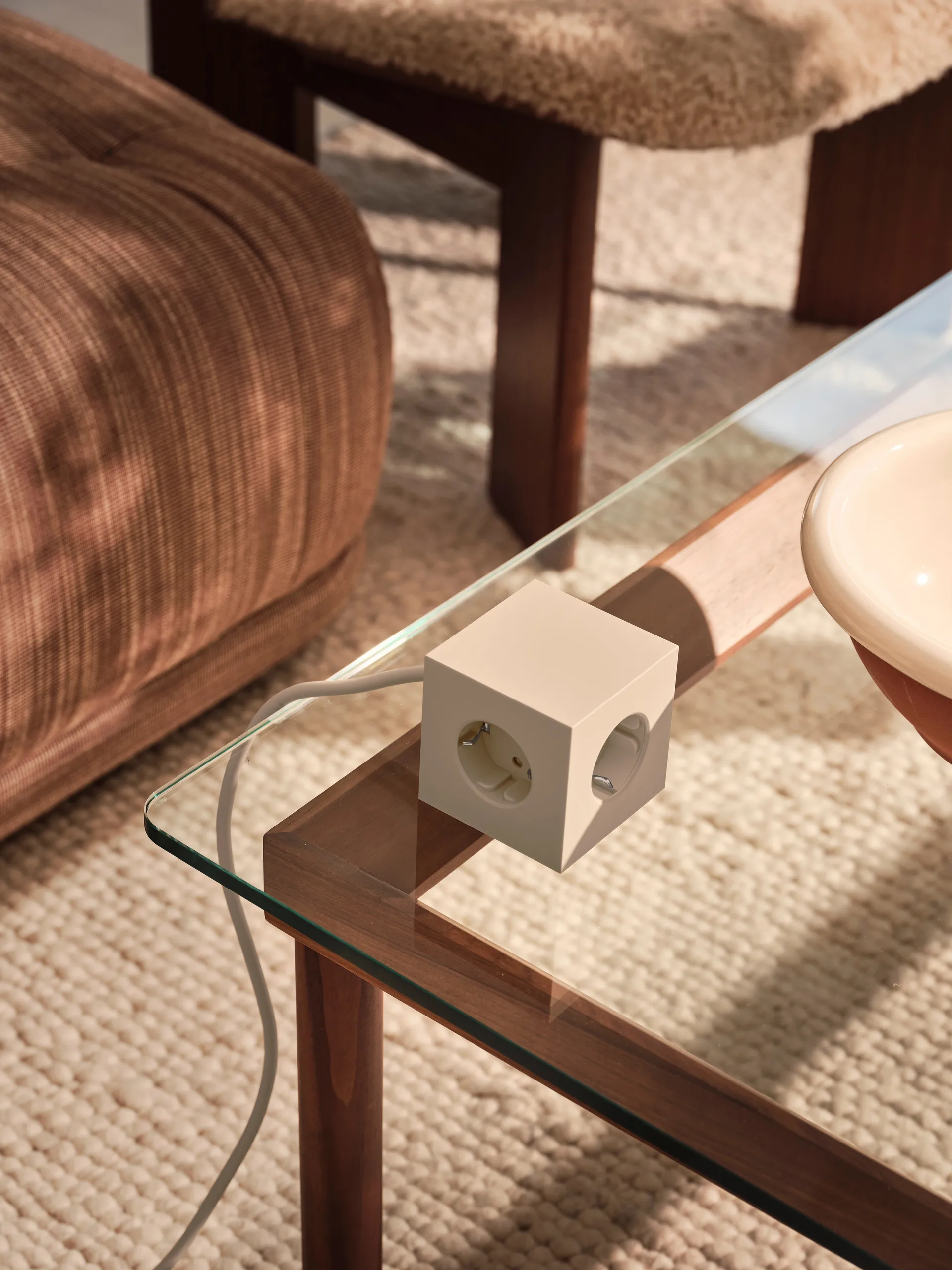 Square 1 grenuttak USB-C 30W 3 m, Nomad Sand Avolt