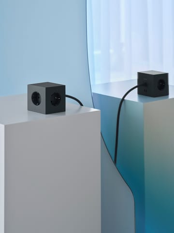 Square 1 grenuttak USB-C 30W 3 m - Stockholm Black - Avolt