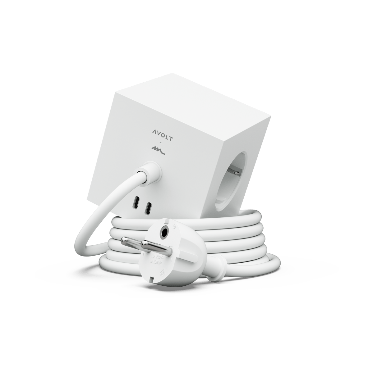 Avolt Square 1 grenuttak USB-C 30W 3 m White Martinelli Luce edition