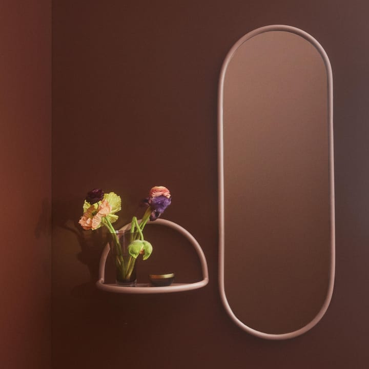 Angui speil oval 108 cm - rose - AYTM