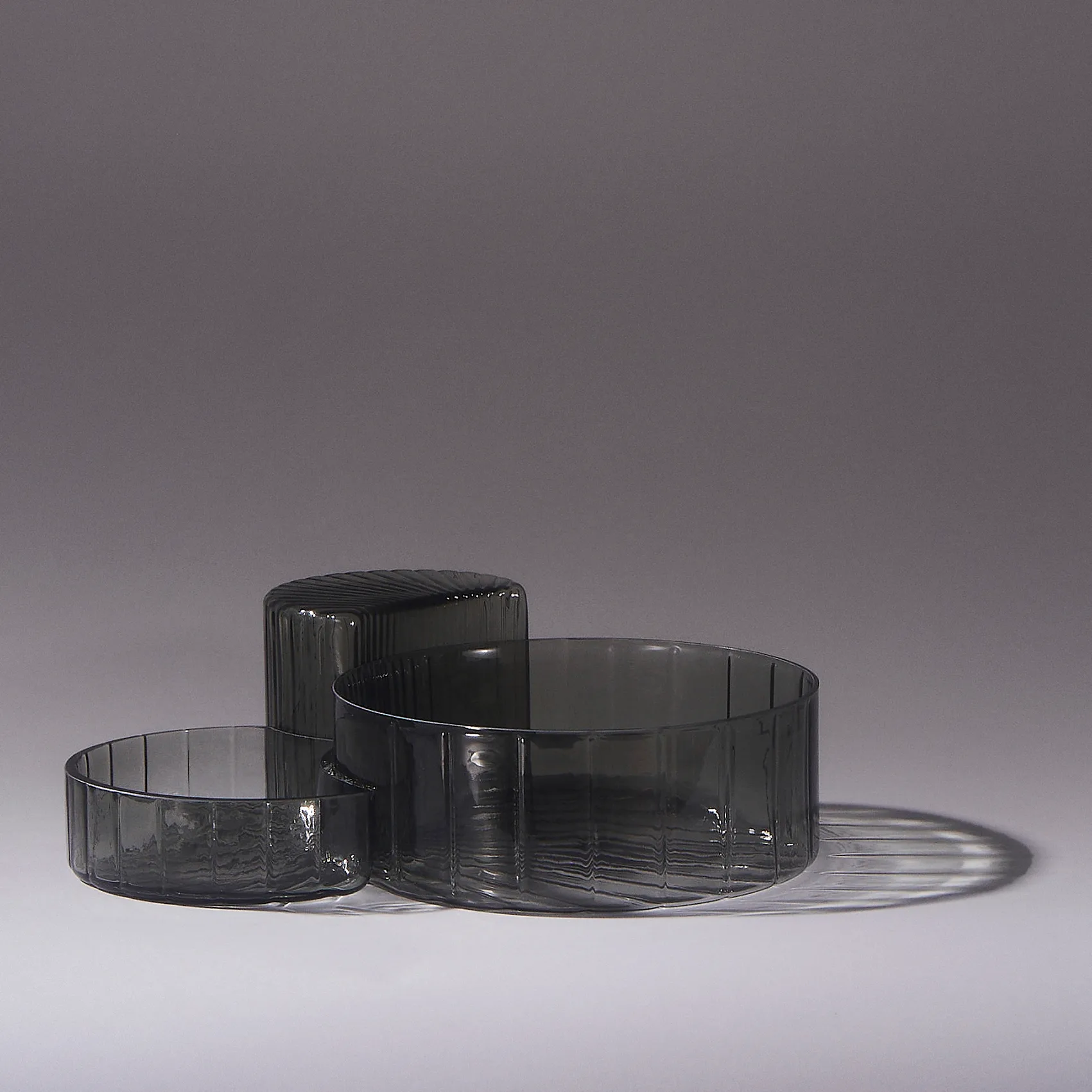 Concha skål 3-pakning, Svart AYTM