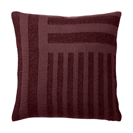 Bilde av AYTM Contra pute 40x40 cm Bordeaux