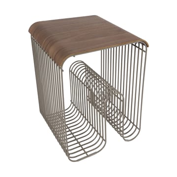 Curva brett/topplate til Curva krakk 33 cm - Valnøtt - AYTM